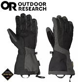 【Outdoor Research 美國 男 ARETE Gore-Tex防水手套《黑/碳灰》】271615/保暖手套/滑雪