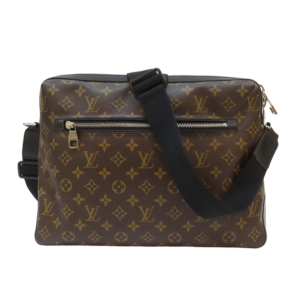 【二手名牌BRAND OFF】LOUIS VUITTON LV 路易威登 棕色 原花 塗層帆布 TORRES 郵差包 肩背包 M40387