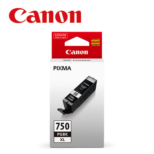 CANON PGI-750XL-BK 原廠黑色高容量墨水匣 product thumbnail 2