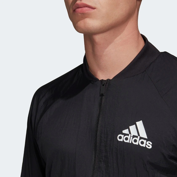 ADIDAS VRCT LIGHT JACKET 男裝 外套 立領 休閒 拉鍊口袋 輕量 舒適 黑【運動世界】FI4684 product thumbnail 6