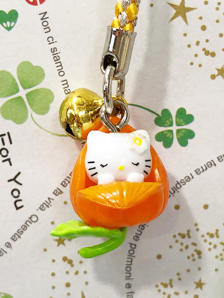 【震撼精品百貨】Hello Kitty 凱蒂貓~手機吊飾-東京限定版