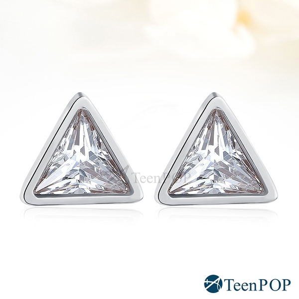 鋼耳環 ATeenPOP 幾何世界 耳針式 兩款任選 一對價格