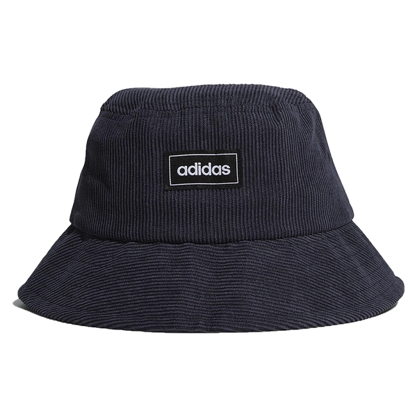 【現貨】Adidas STR BUCKET 帽子 漁夫帽 流行 休閒 燈芯絨 深藍【運動世界】GE6139