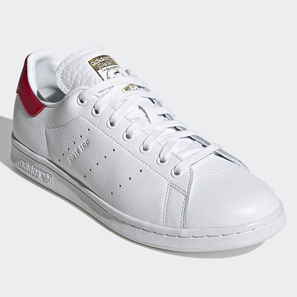 【現貨】Adidas Stan Smith 女鞋 休閒 金標 鴛鴦 草莓 白 紅【運動世界】 FY9202 product thumbnail 5