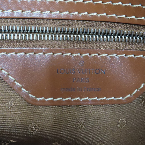 【二手名牌BRAND OFF】LOUIS VUITTON LV 路易威登 咖啡色 山羊皮 Suhali Lockit PM 金屬釘釦 手提包 M91889 product thumbnail 6