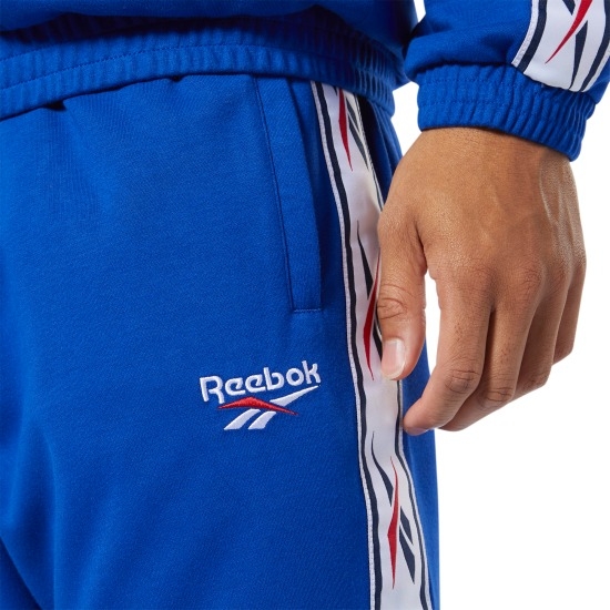 REEBOK SPORT KNIT PANT 男裝 長褲 慢跑 訓練 舒適 透氣 藍【運動世界】FP8817 product thumbnail 6