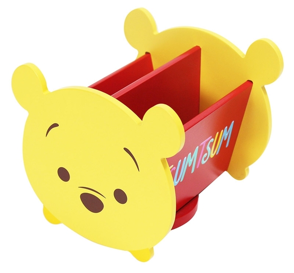【震撼精品百貨】Winnie the Pooh 小熊維尼~台灣授權TSUM TSUM 維尼造型旋轉收納盒*38442