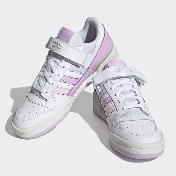 【下殺】Adidas 女鞋 休閒鞋 Forum Low 白粉紫【運動世界】FZ5946 product thumbnail 3