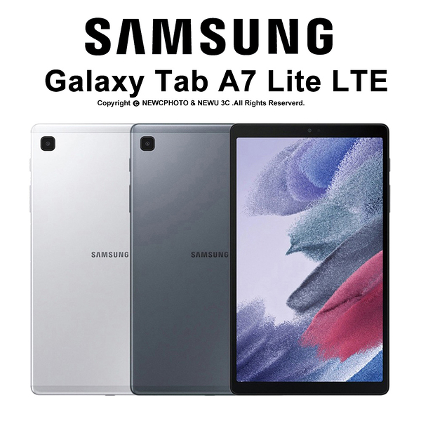 SAMSUNG 三星 Galaxy Tab A7 Lite LTE (3G/32G) T225 通話平板電腦