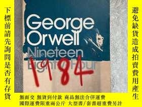 二手書博民逛書店Nineteen罕見Eighty-Four，1984 George Orwell喬治·奧威爾作品 英文原版Y2