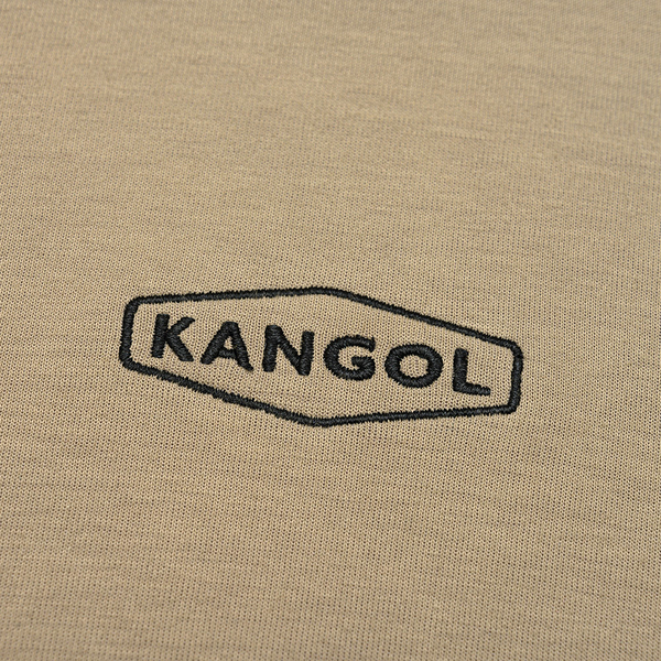 KANGOL 帽T 灰卡其 後背大LOGO 長袖 上衣 中性 男女 6255105230 product thumbnail 4