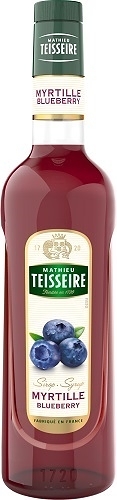 Teisseire 糖漿果露-藍莓風味 Blueberry Syrup 法國頂級天然糖漿 700ml-【良鎂咖啡精品館】