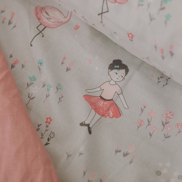 少女漫畫 S1單人床包二件組 100%精梳棉 台灣製 棉床本舖