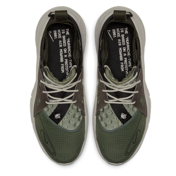 Nike HUARACHE-TYPE 男鞋 慢跑 訓練 襪套 緩震 柔軟 綠【運動世界】BQ5102-300 product thumbnail 5