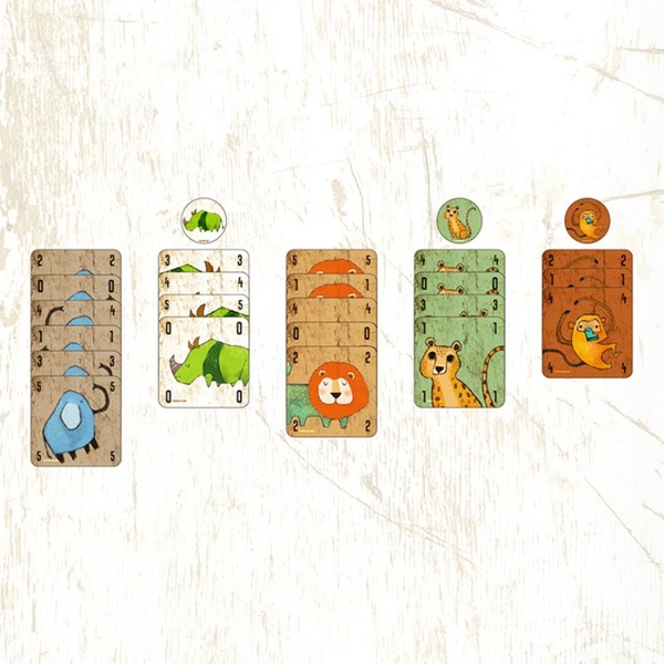 *【新天鵝堡桌遊】非洲之旅紙牌版 Wildlife Safari Card Game product thumbnail 3