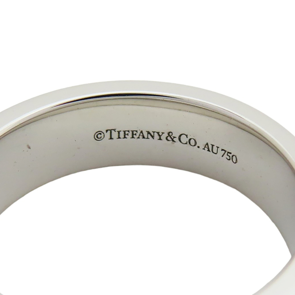 【二手名牌BRAND OFF】Tiffany & Co 蒂芬妮 【再降價】Tiffany T 系列 18白K金 戒指 #12 60150511 product thumbnail 5