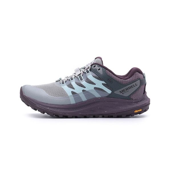 MERRELL ANTORA 3 GORE-TEX 防潑水越野鞋 霧灰/紫 ML068294 女鞋