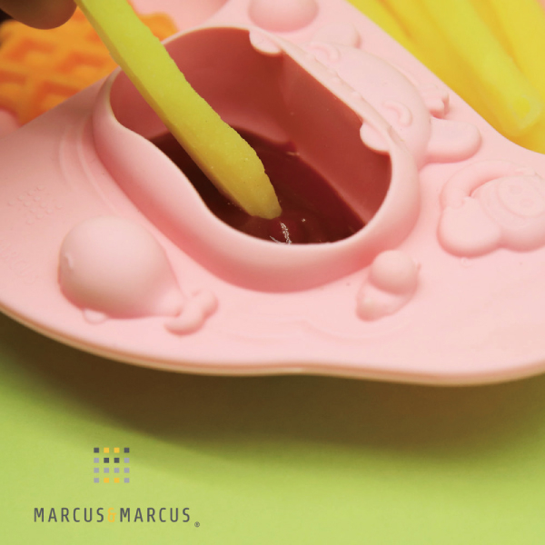 加拿大 Marcus & Marcus 動物樂園造型吸力分隔餐盤(4款可選) product thumbnail 10
