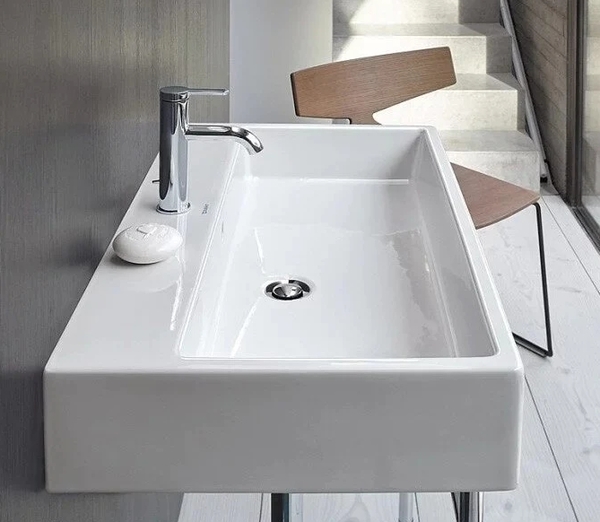 【麗室衛浴】 德國 DURAVIT 23508 80cm檯面懸掛兩用盆 Vero Air，2350800000