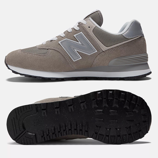 New Balance 574 男鞋 女鞋 休閒鞋 白灰/黑/灰【運動世界】ML574EVW/ML574EVB/ML574EVG product thumbnail 8