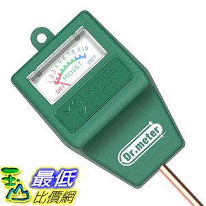 [8美國直購] 濕度計 Dr.meter S10 Soil Moisture Sensor Meter Hygrometer-Garden，Farm，Lawn Plants