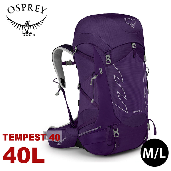 【OSPREY 美國 TEMPEST 40 登山背包《羅蘭紫M/L》40L】自助旅行/雙肩背包/行李背包