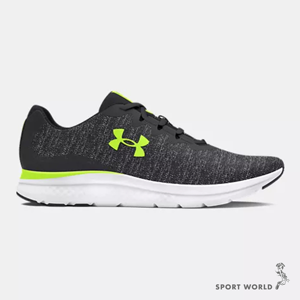 Under Armour UA 慢跑鞋 男鞋 輕量 Charged Impulse 3 黑【運動世界】3026682-104