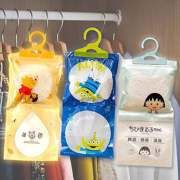 Disney 迪士尼／櫻桃小丸子 吊掛式除濕袋(1入) 款式可選【小三美日】 DS012606 卡通