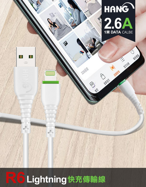 TOPCOM Type-C(PD)+USB雙孔快充充電器+2.6A iPhone/iPad系列Lightning 快充傳輸線R6-白100cm product thumbnail 10