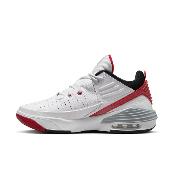 NIKE JORDAN MAX AURA 5 男籃球鞋 運動包覆 緩震氣墊 白紅 KAORACER DZ4353101 product thumbnail 3