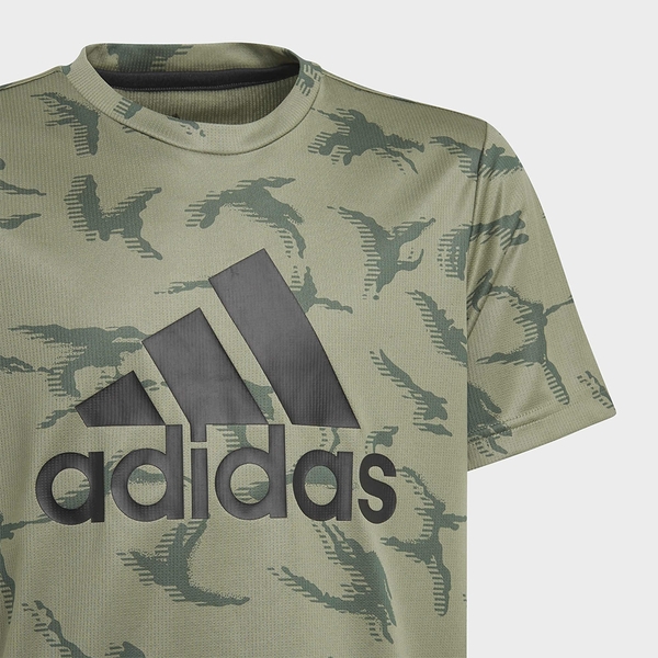 ADIDAS DESIGNED TO MOVE CAMOUFLAGE 童裝 短袖 吸濕排汗 綠【運動世界】GN1488 product thumbnail 4