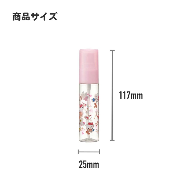 小禮堂 隨身透明噴霧罐 30ml 三麗鷗 Kitty 美樂蒂 哆啦A夢 小小兵 Miffy product thumbnail 5