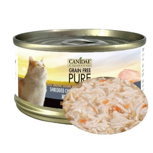 【12罐組】CANIDAE 無穀主食貓罐70g 鮮嫩多汁 未加工原料 貓湯罐 貓罐頭 product thumbnail 2