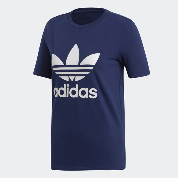 ★現貨在庫★ ADIDAS ORIGINALS TREFOIL TEE 女裝 短袖 休閒 棉質 透氣 藍【運動世界】DV2599