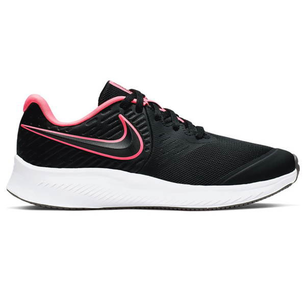 Nike Star Runner 2 GS 女鞋 大童 慢跑 休閒 黑 粉 【運動世界】AQ3542-002 product thumbnail 3