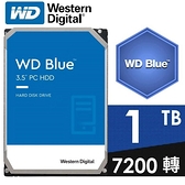 【南紡購物中心】WD【藍標】(WD10EZEX) 1TB