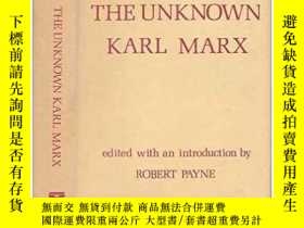 二手書博民逛書店The罕見Unknown Karl Marx: Document