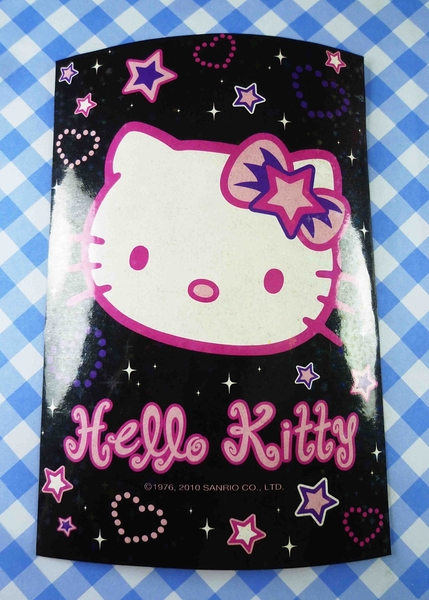 【震撼精品百貨】Hello Kitty 凱蒂貓~貼紙-黑大頭