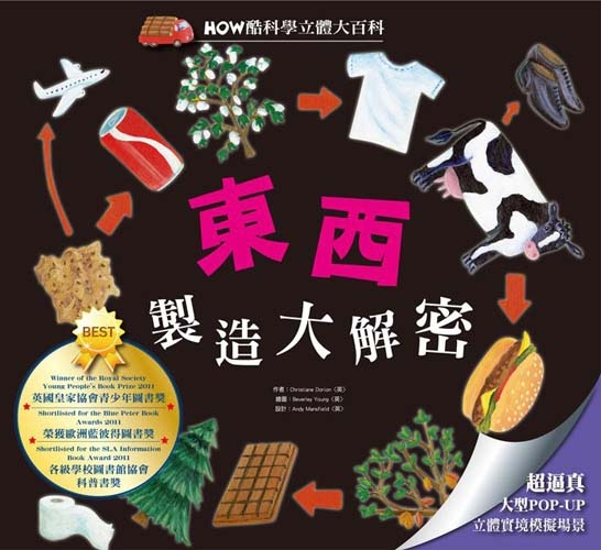 書立得-HOW酷立體科學大百科：東西製造大解密 | 拾書所