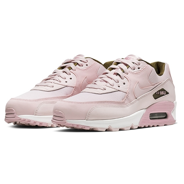 ★現貨在庫★ NIKE AIR MAX 90 SE 女鞋 慢跑 休閒 氣墊 皮革 粉 【運動世界】881105-605