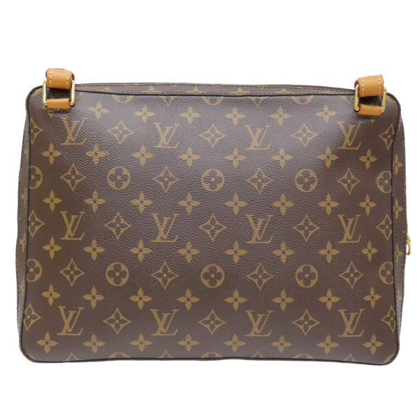 【二手名牌BRAND OFF】LOUIS VUITTON LV 路易威登 原花 PVC塗層帆布 Soft Trunk Messenger MM 肩背包 M44754 product thumbnail 2