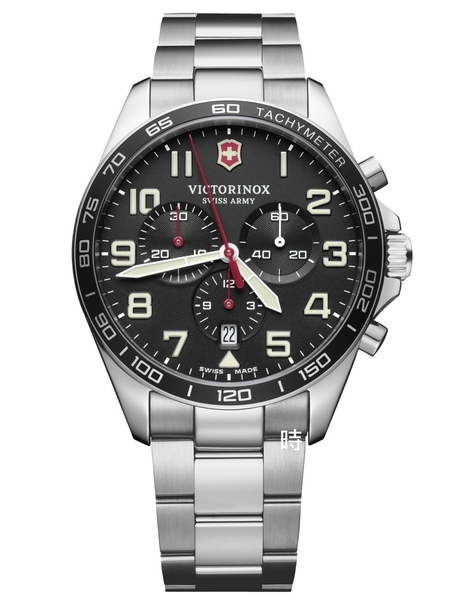 VICTORINOX 瑞士維氏 VISA-241855 三眼計時腕錶