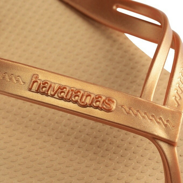 havaianas 哈瓦士 巴西人字拖 女款 Elegance 金 涼鞋 拖鞋 夾腳拖 海灘鞋【南風百貨】 product thumbnail 6