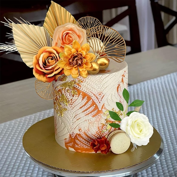 花朵 蛋糕裝飾 套組 材料包 慶生 蛋糕插牌 烘培裝飾 DIY生日蛋糕 手作 派對 家宴