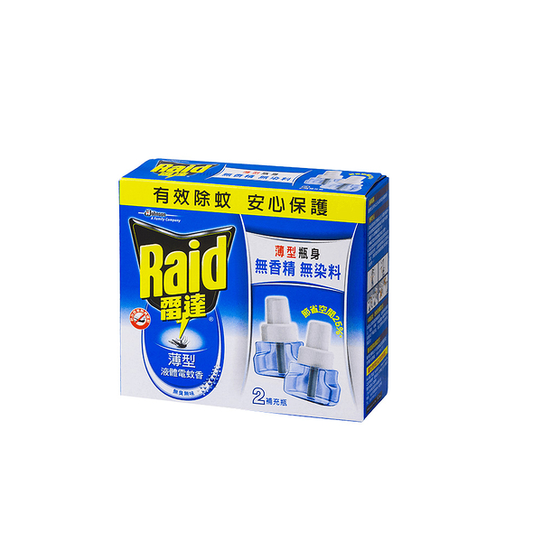 雷達 薄型液體電蚊香-無臭無味補充瓶(41mlx2入)