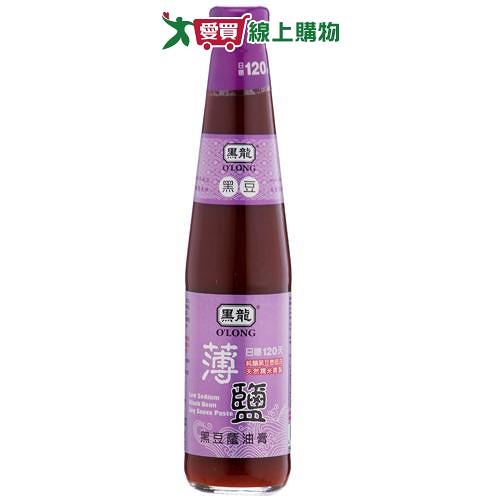 黑龍薄鹽黑豆蔭油膏400g【愛買】