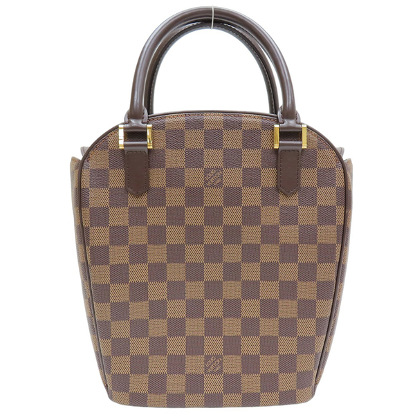 【二手名牌BRAND OFF】LOUIS VUITTON LV 路易威登 棕色 棋盤格 PVC塗層帆布 Sarria Seau 手提包 N51284