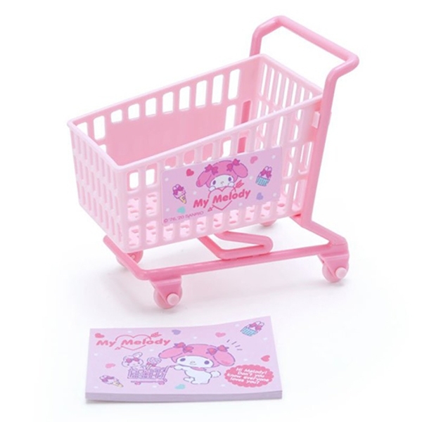 【震撼精品百貨】My Melody 美樂蒂~美樂蒂造型便條紙附推車*73782