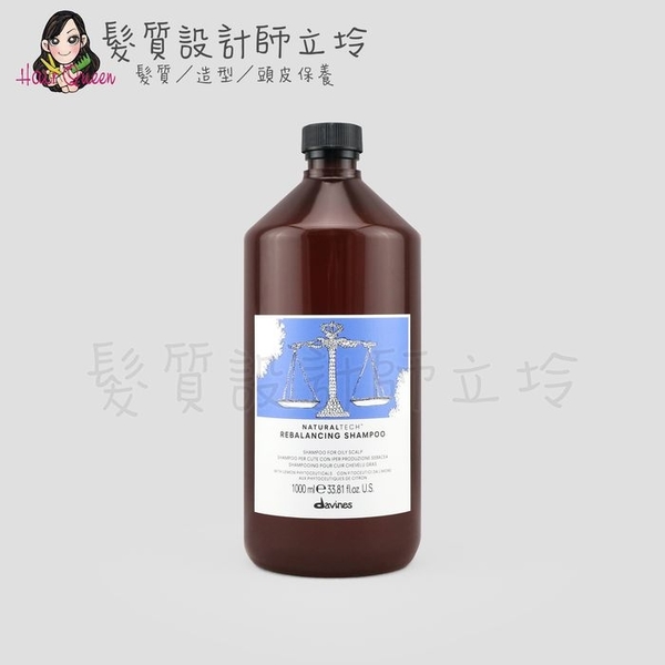 立坽『頭皮調理洗髮精』海泰公司貨 Davines特芬莉 新自然生機 平衡控油洗髮露1000ml IS03