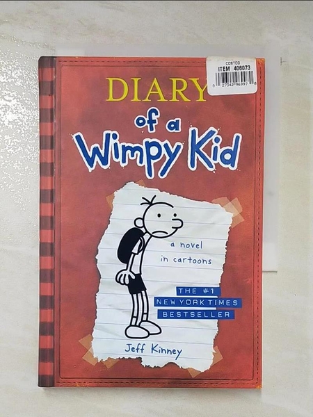 【書寶二手書T8／原文小說_IMP】Diary of a Wimpy Kid_Kinney, Jeff